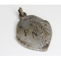  Medalie-pandant Olimpiada 1900 Paris. gimnastica. bronz argintat